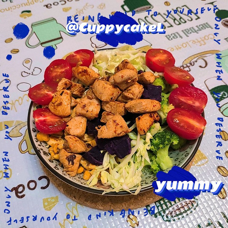 轻食沙拉的做法