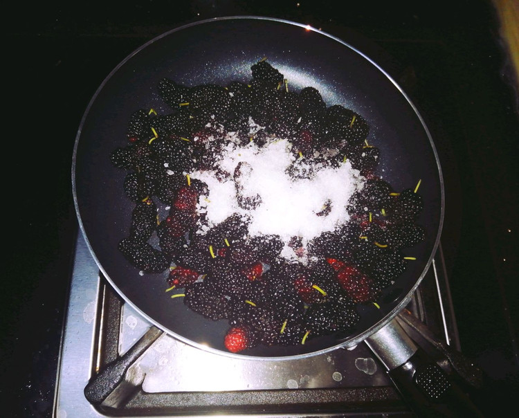 简单无添加酸甜·桑葚果酱的做法