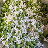 立夏习俗—豌豆饭（奶味少油版）的做法图解1