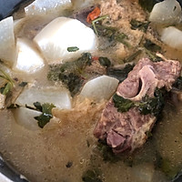 羊骨煲白萝卜汤 [边角料羊骨的升华]的做法图解5