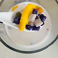 自己做的披萨和芋圆奶茶儿子的小点心的做法图解6