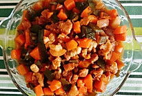 胡萝卜海带烧肉（大锅）的做法