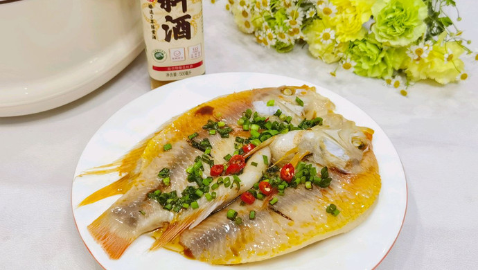 鲜嫩红鲷鱼，清蒸后更美味