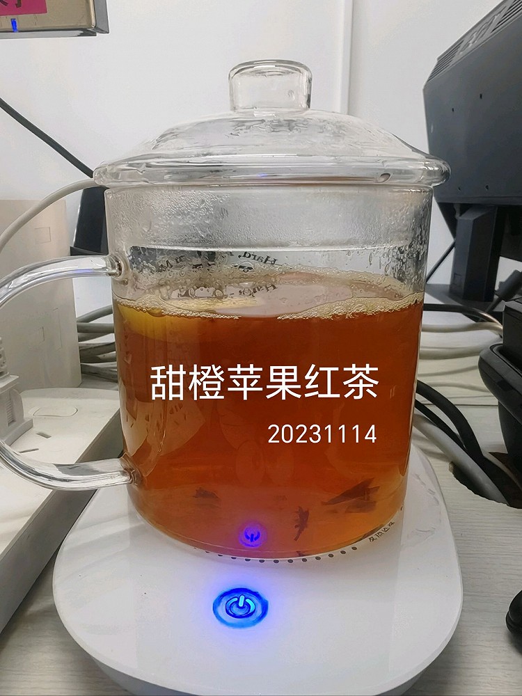 甜橙苹果茶的做法