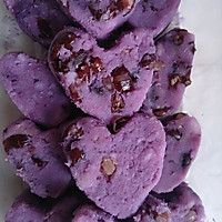 紫薯山药糕的做法图解2