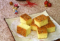 #柏翠辅食节-烘焙零食#芝麻法式海绵蛋糕的做法