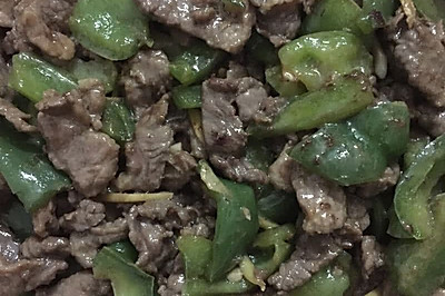 青椒炒牛肉