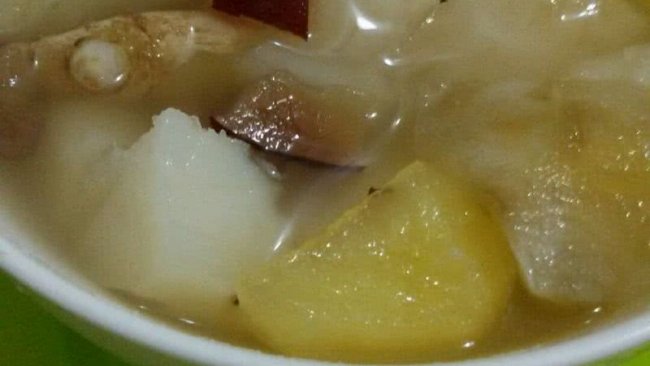 紅薯苹果红枣糖水(冬天暖身必备)的做法