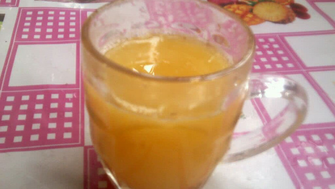 纯手工榨橙汁