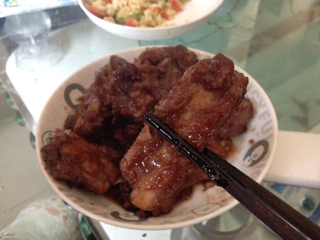蔓越莓之烧排骨的做法图解5
