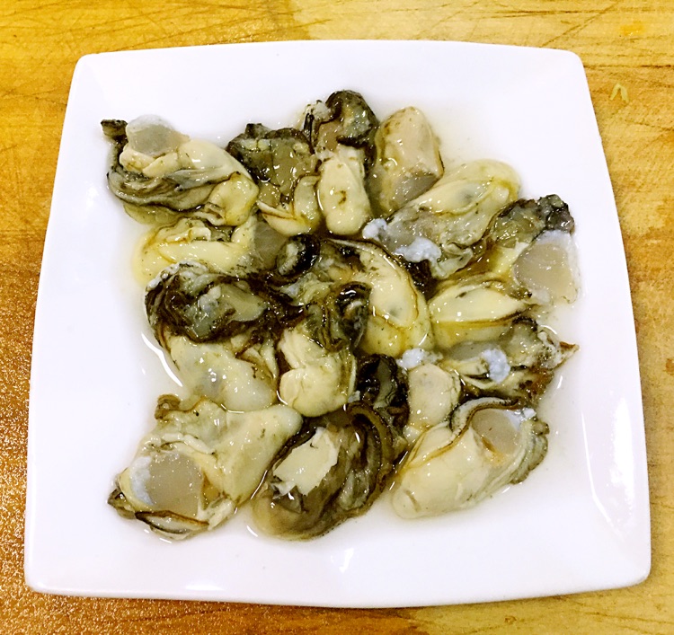 铁板煎牡蛎的做法图解1