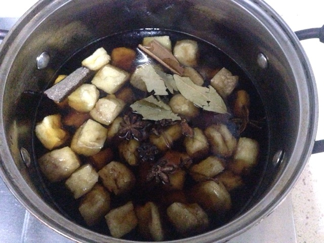 卤汁豆腐干的做法图解3