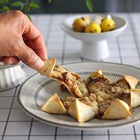 #烤究美味 灵魂就酱#太阳卷饼披萨的做法图解18