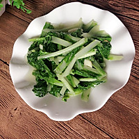 炒大白菜秧的做法图解8
