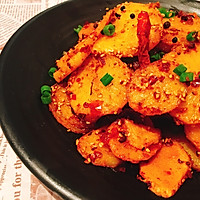 香辣土豆片的做法图解5