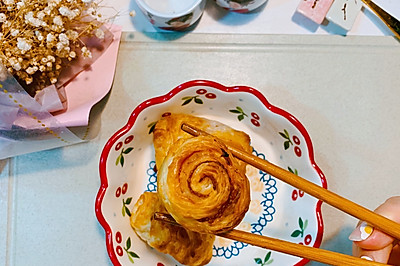 手抓饼吃法五——培根火腿酥