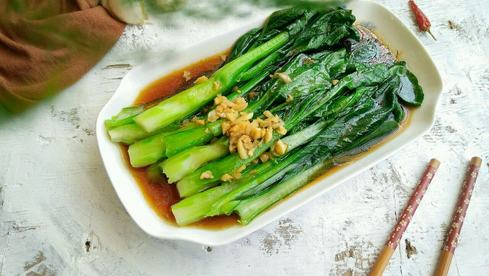 白灼菜心