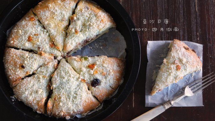 豆沙司康“英式下午茶