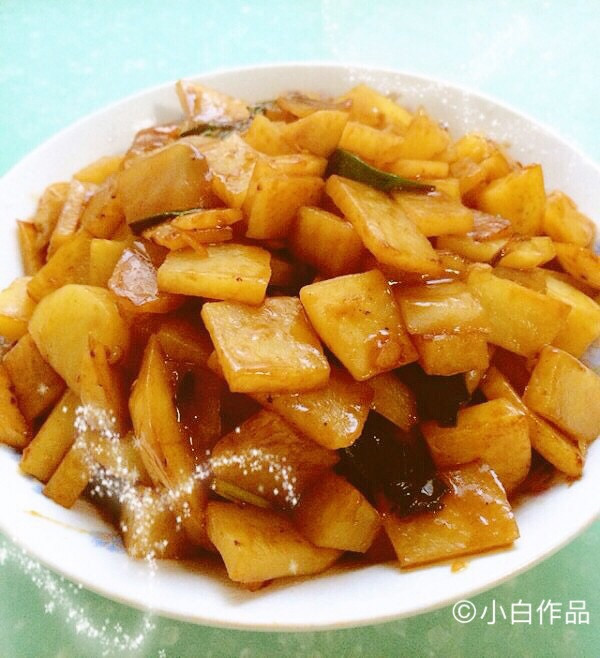 红烧土豆片的做法
