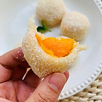 #美食视频挑战赛#糯叽叽超Q弹芒果糯米糍的做法图解9