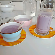 紫薯豆汁