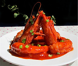 红焖明虾的做法
