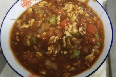 西红柿鸡蛋酱