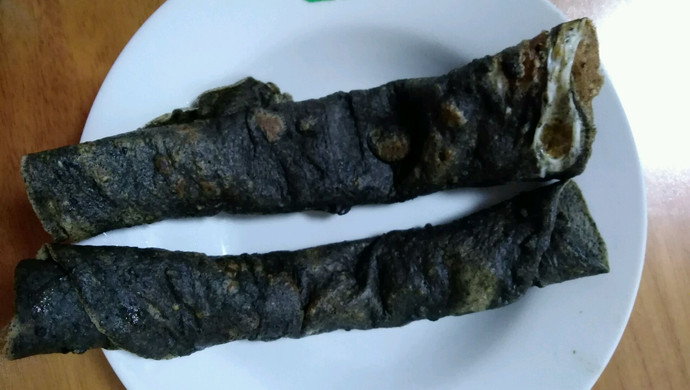 黑芝麻煎饼