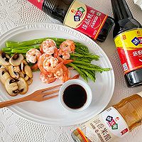 #味达美·名厨汁味正当夏#芦笋手剥虾沙拉的做法图解7