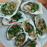 蒜蓉生蚝的做法图解8