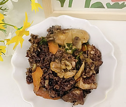 胡萝卜滑鸡饭（电饭锅版）的做法