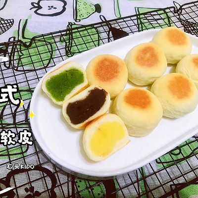 老式软皮绿豆饼