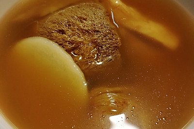 猴头菇螺肉片汤