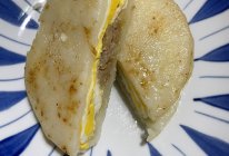 鸡蛋汉堡的做法