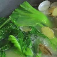 潮音潮人：沙白芥菜汤的做法图解5