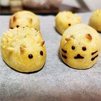新手也能做的小刺猬豆沙包的做法图解4