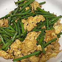 豇豆炒鸡蛋的做法图解4