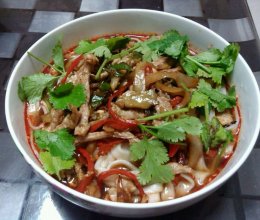 榨菜肉丝面—乌江榨菜的做法