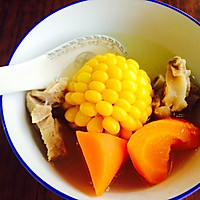 电饭锅版红又红又黄的排骨汤的做法图解1