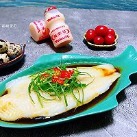#刘畊宏女孩减脂饮食#清蒸龙利鱼的做法图解10