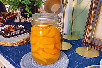 黄桃罐头｜好吃易保存的方法