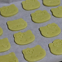 #餐桌上的春日限定#青汁牛乳Kitty饼干 | 可爱到犯规的做法图解9