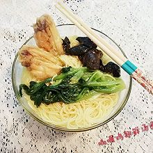 咖喱鸡翅鲜汤面#寻人启事第二季#