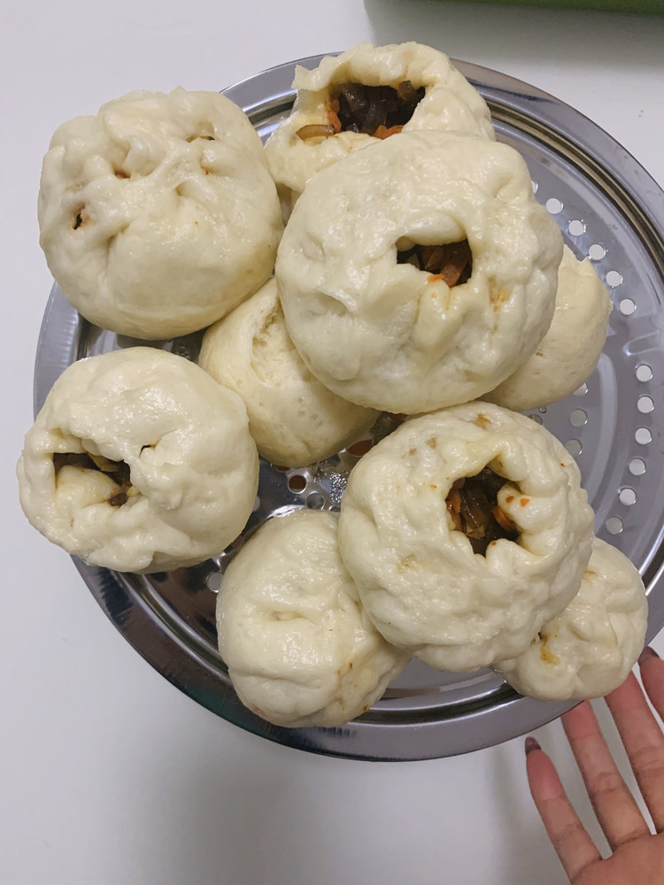 素菜包子的做法