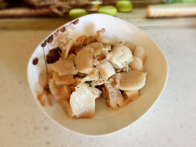 酸菜汆白肉的做法图解5