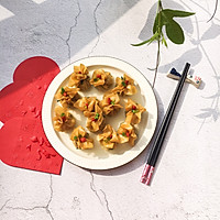 #钟于经典传统味#西洋菜云耳肉丸饺的做法图解12