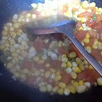 西红柿炒玉米粒的做法图解10