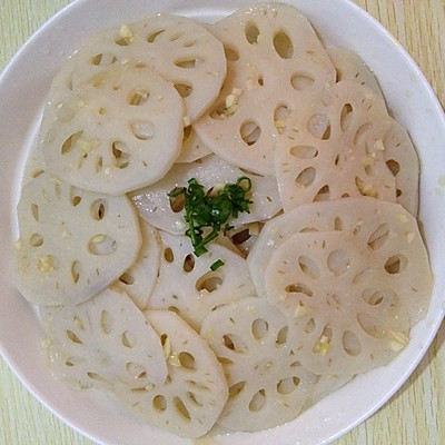 凉拌莲藕片