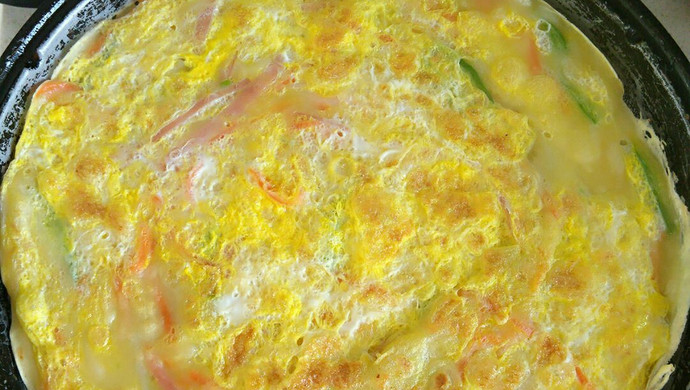 鸡蛋蔬菜饼
