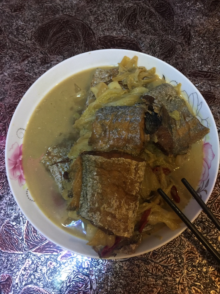 带鱼扒白菜的做法图解6
